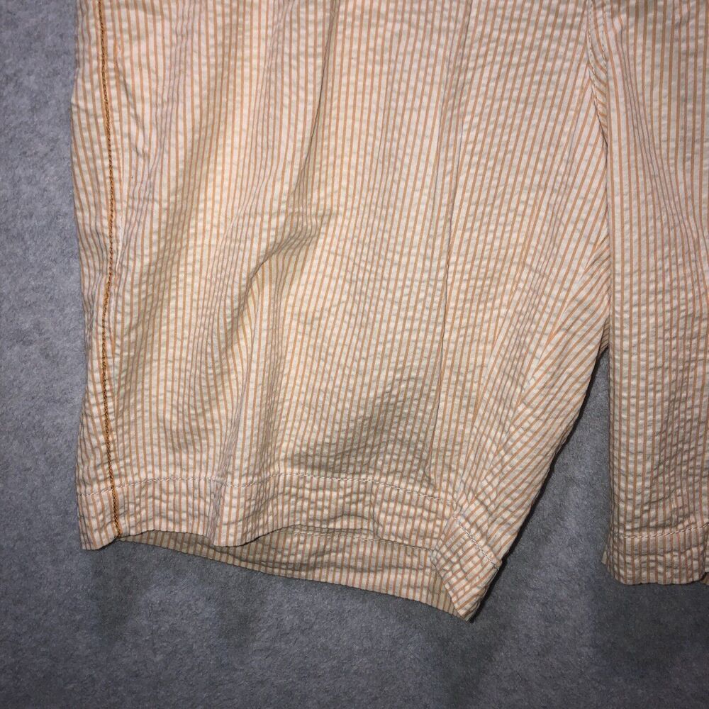 NWT Tommy Bahama Stripe City Men's Shorts 36 Dress Orange Casual Lounge Golf - Picture 4 of 12